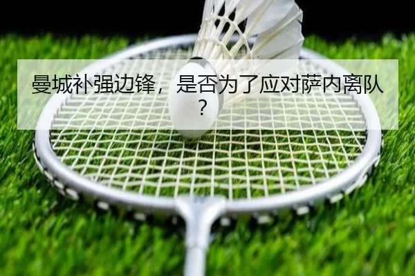 曼城补强边锋，是否为了应对萨内离队？